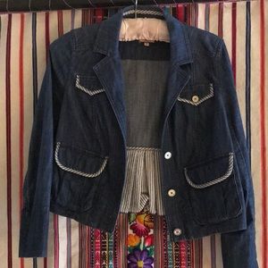Juicy Couture Denim Jacket label M but Small